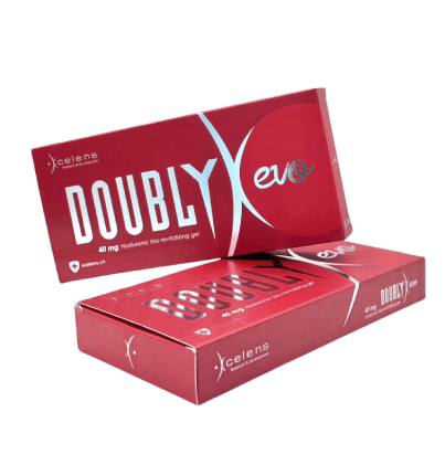 彈力針 (Doublyx EVO)主要成分：40mg/2ml 中分子玻尿酸 (1200-1800 kDa)