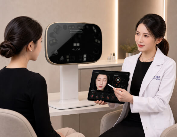 AURA 歐若拉 3D 魔鏡適合想精準有效率追蹤變化者