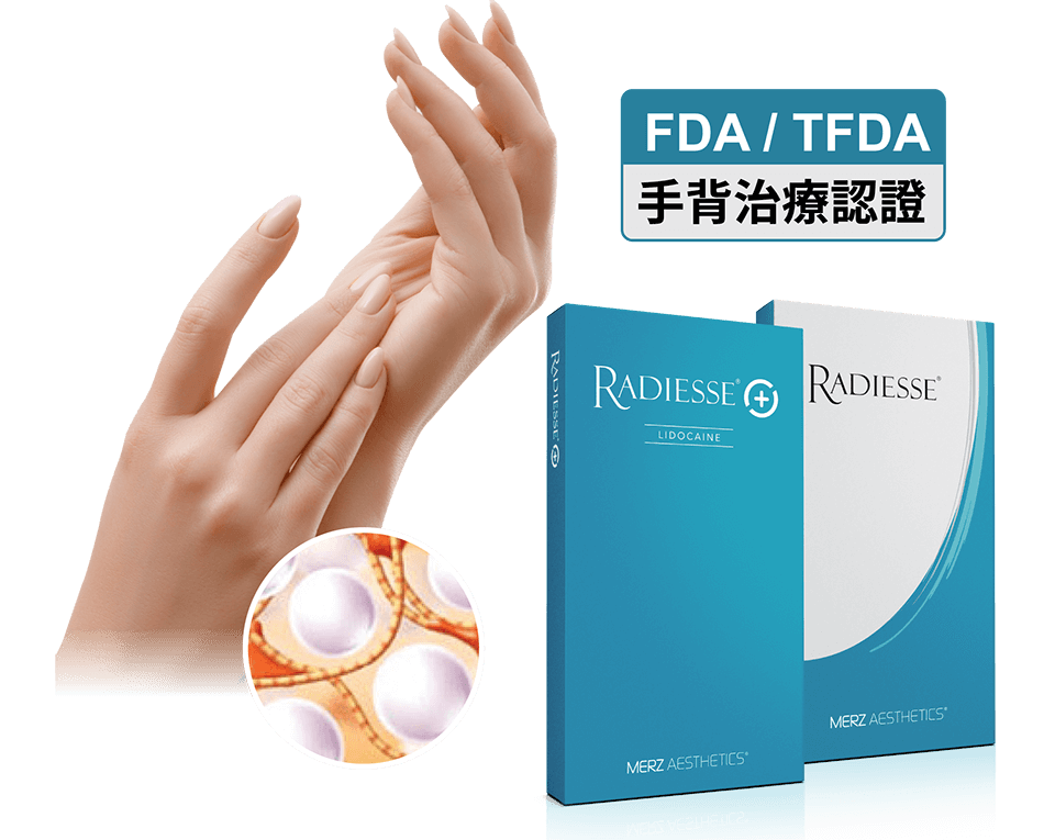 晶亮瓷FDA/TFDA 雞爪手手背治療雙認證