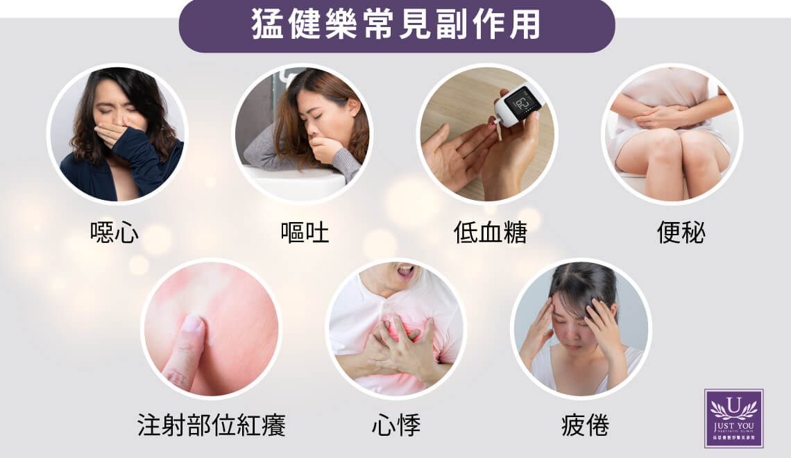 猛健樂常見副作用，更需慎選合法診所