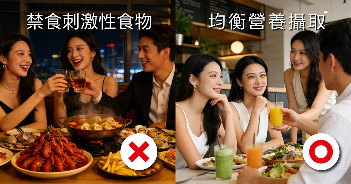 眼袋手術後的飲食與生活習慣調整