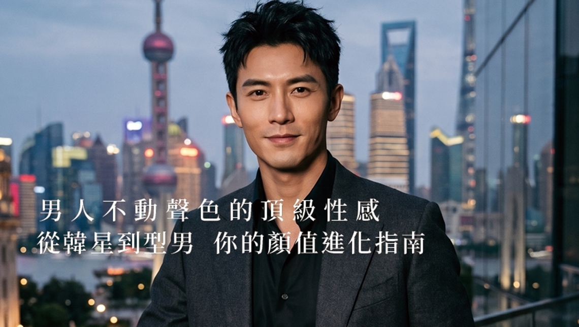 佳思優黃仁吳醫師受訪,內容男人不動聲色的頂級性感，從韓星到型男 你的顏值進化指南