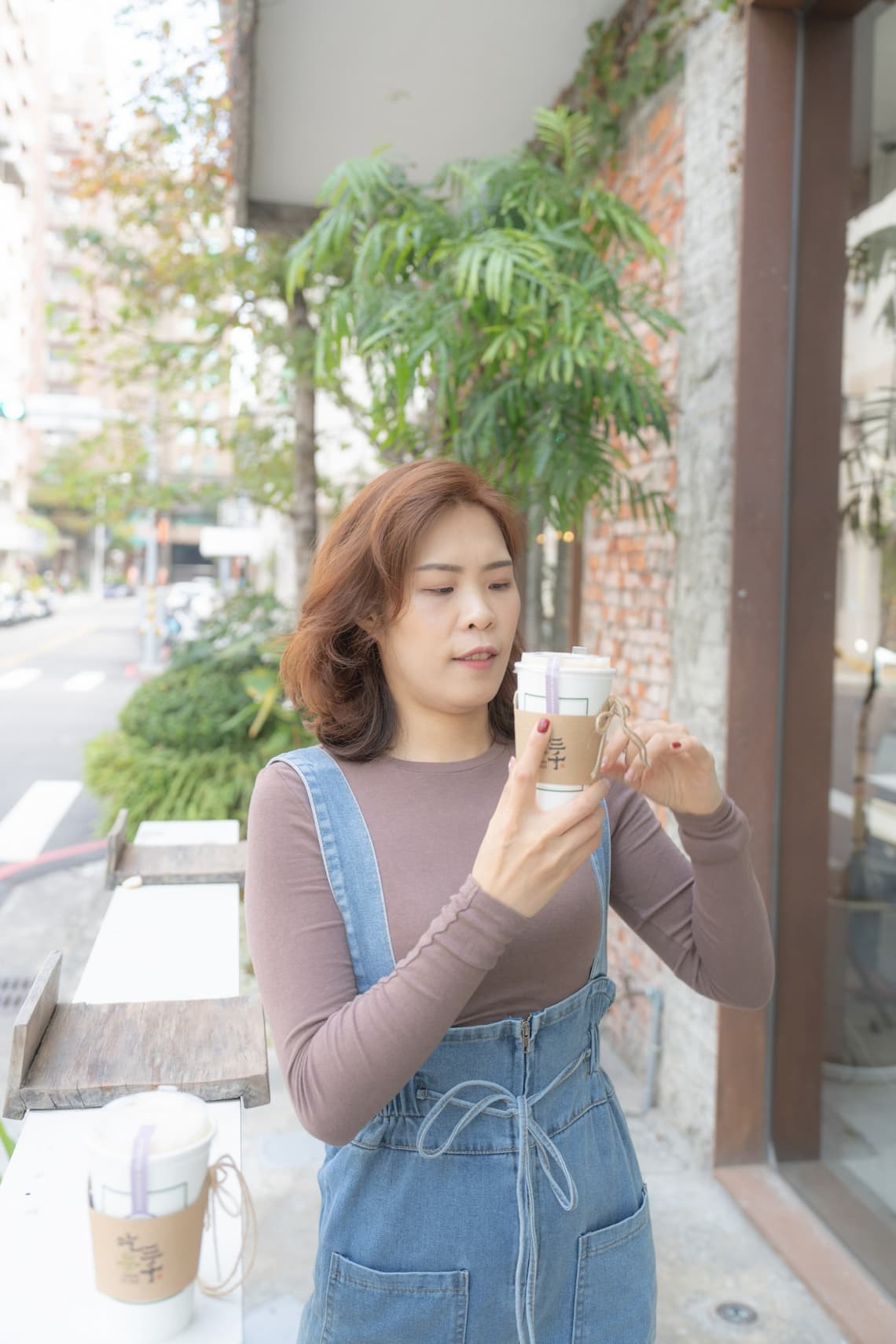 Z音波施打前的雙下巴很明顯