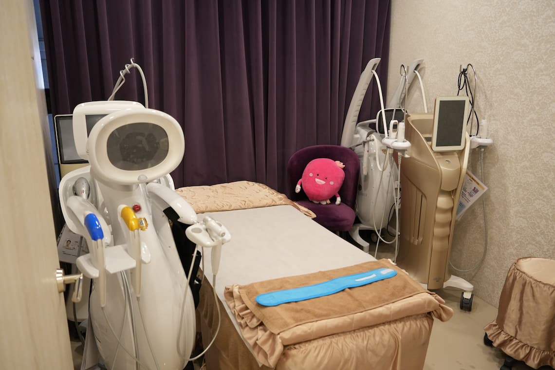 台中佳思優診所的治療室。
